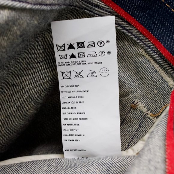 Levi's Red Collection 2007 Raw Denim Bowleg Jeans - Picture 11 of 11